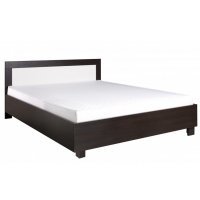 Pat ELAN 160 Milano/Crem, cu saltea 160x200 inclusa